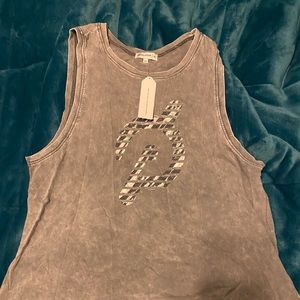 Peloton grey/silver unworn tank top - size xl